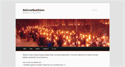 Desktop Screenshot of aktivist.no